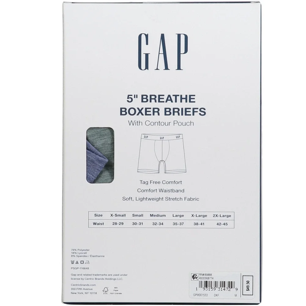 Gap Men 3-Pk Stretch Contour-Pouch 5
